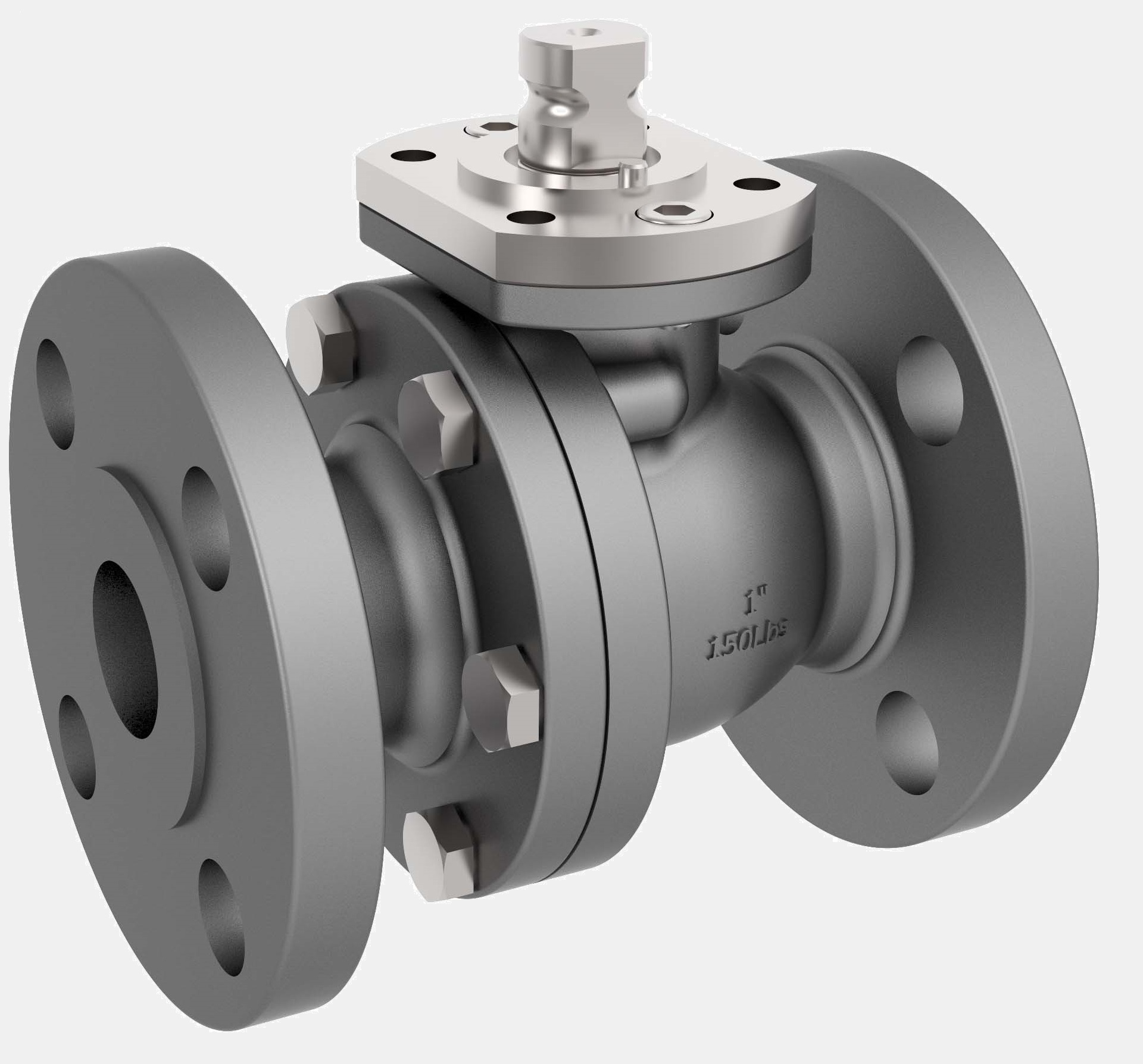 Ball Valve 1/2" 150# ANSI FLANGED A352LCC Z19 SSSGV